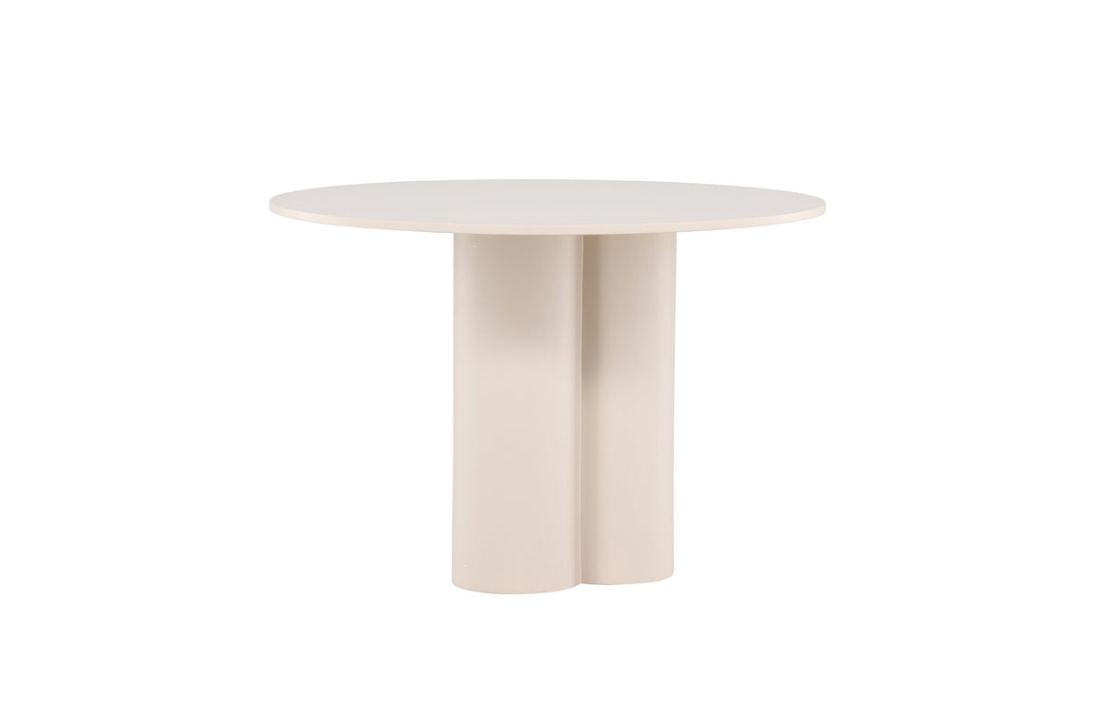 Olivia rundt spisebord - Ø110 cm - beige - billede 11