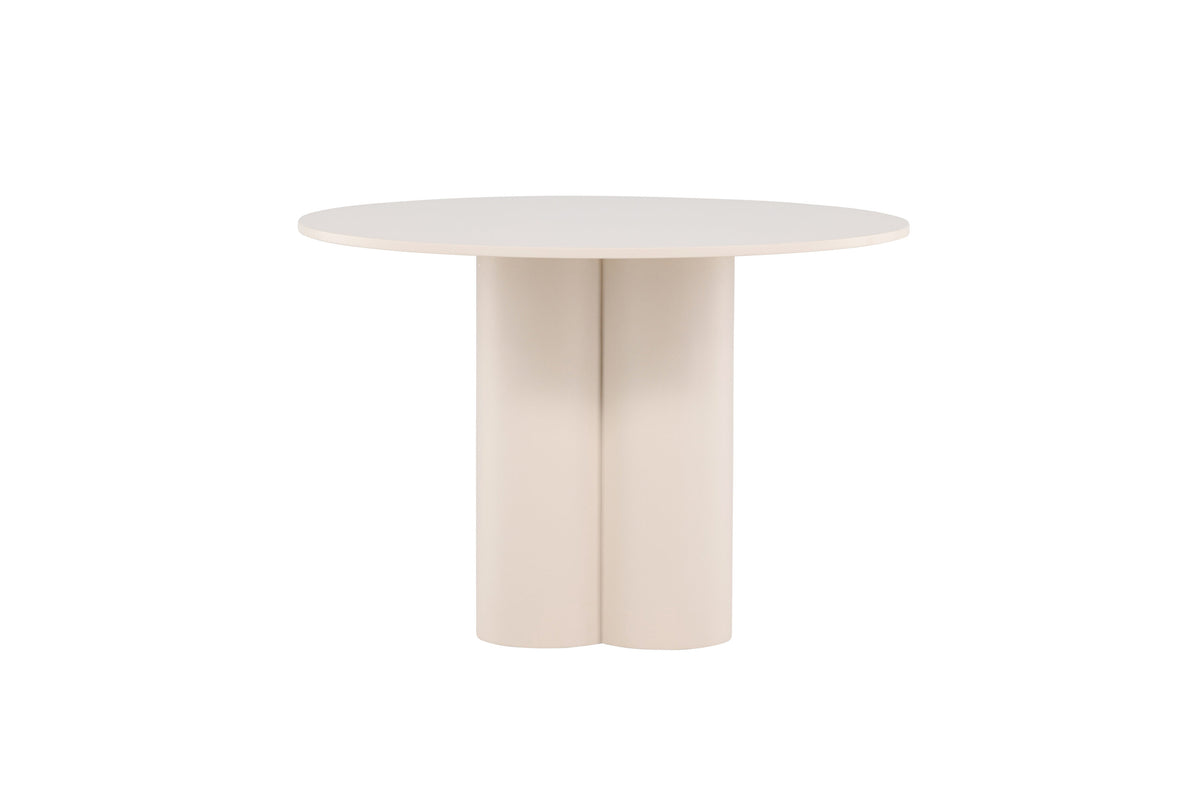 Olivia rundt spisebord - Ø110 cm - beige - billede 12