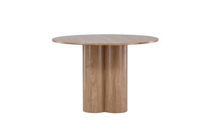Olivia rundt spisebord - Ø110 cm - brun - billede 1