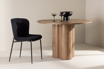 Olivia Rundt spisebord ⌀110 Natur