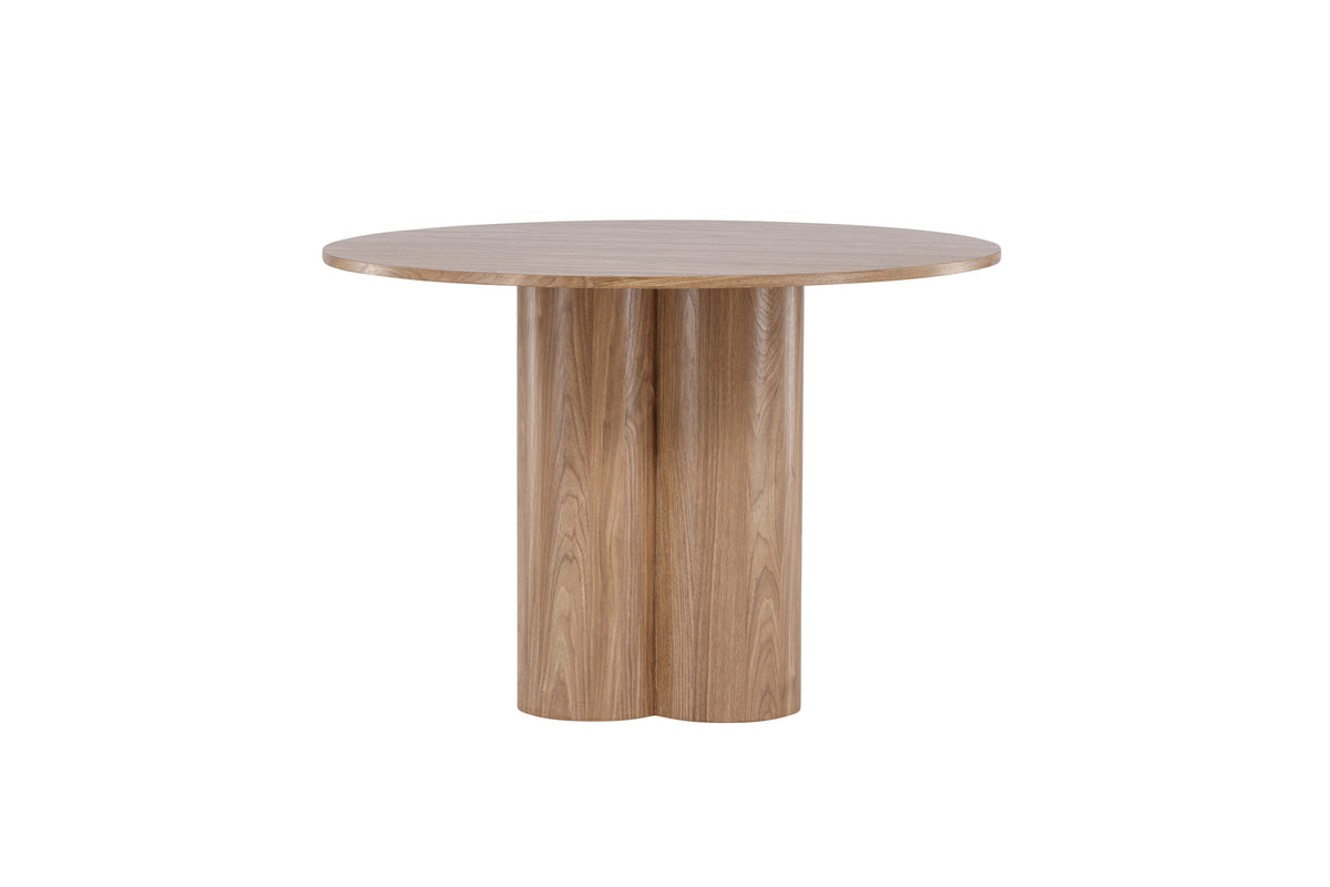 Olivia rundt spisebord - Ø110 cm - brun - billede 5