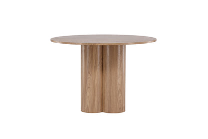 Olivia rundt spisebord - Ø110 cm - brun - billede 5