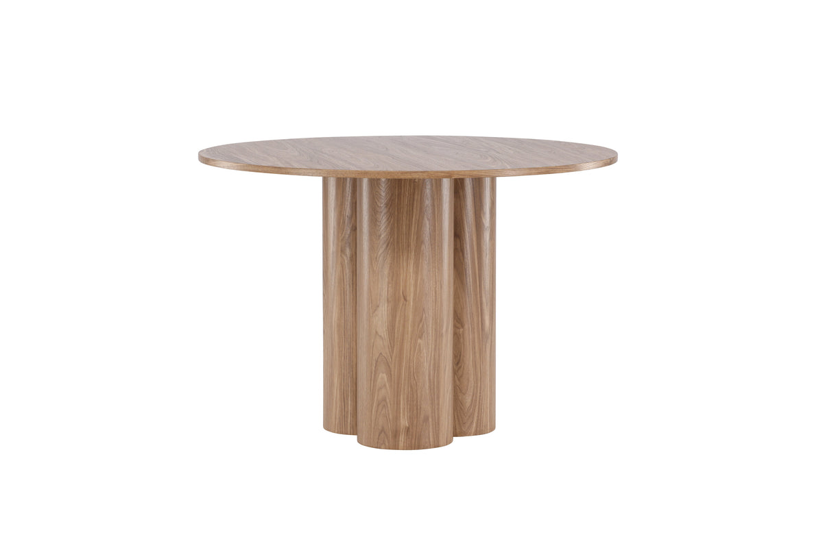 Olivia rundt spisebord - Ø110 cm - brun - billede 7