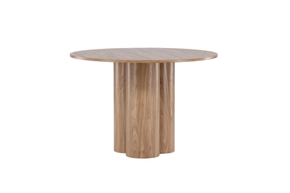 Olivia rundt spisebord - Ø110 cm - brun - billede 7