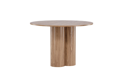 Olivia rundt spisebord - Ø110 cm - brun - billede 8