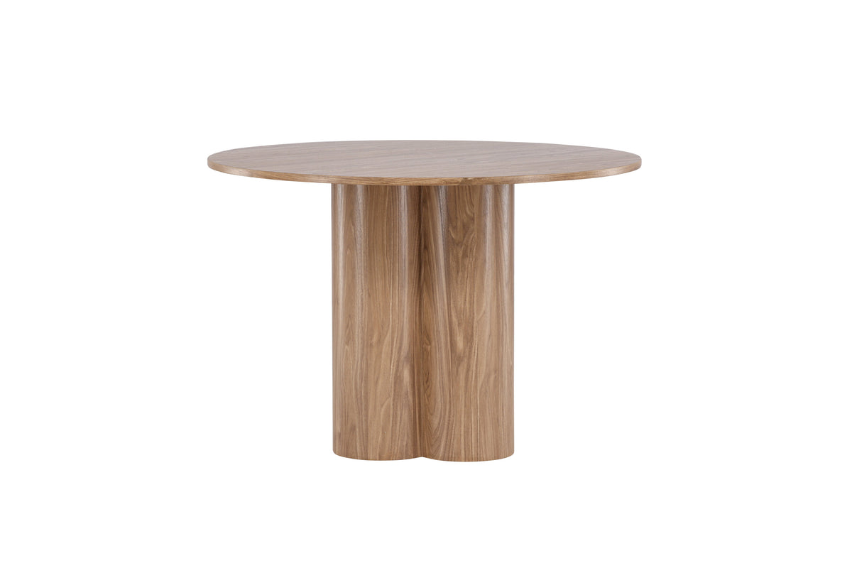Olivia rundt spisebord - Ø110 cm - brun - billede 9