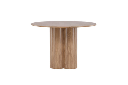 Olivia rundt spisebord - Ø110 cm - brun - billede 9