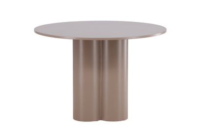 Olivia rundt spisebord - Ø110 cm - mørkebrun - billede 11