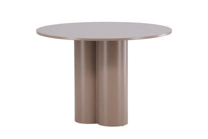 Olivia rundt spisebord - Ø110 cm - mørkebrun - billede 4