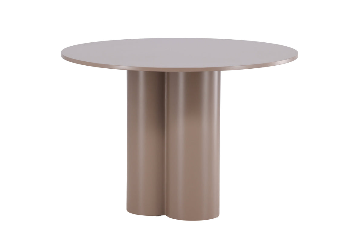 Olivia rundt spisebord - Ø110 cm - mørkebrun - billede 8