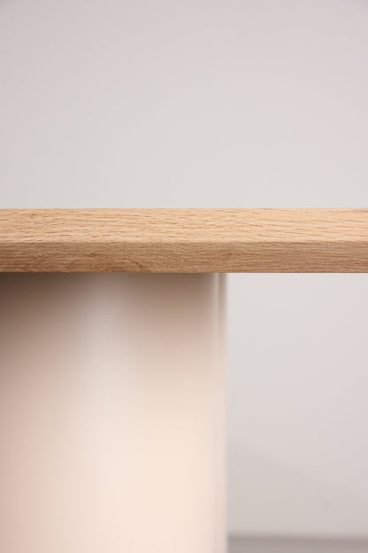 Olivia spisebord - 210 × 100 cm - beige, hvidpigmenteret - billede 22
