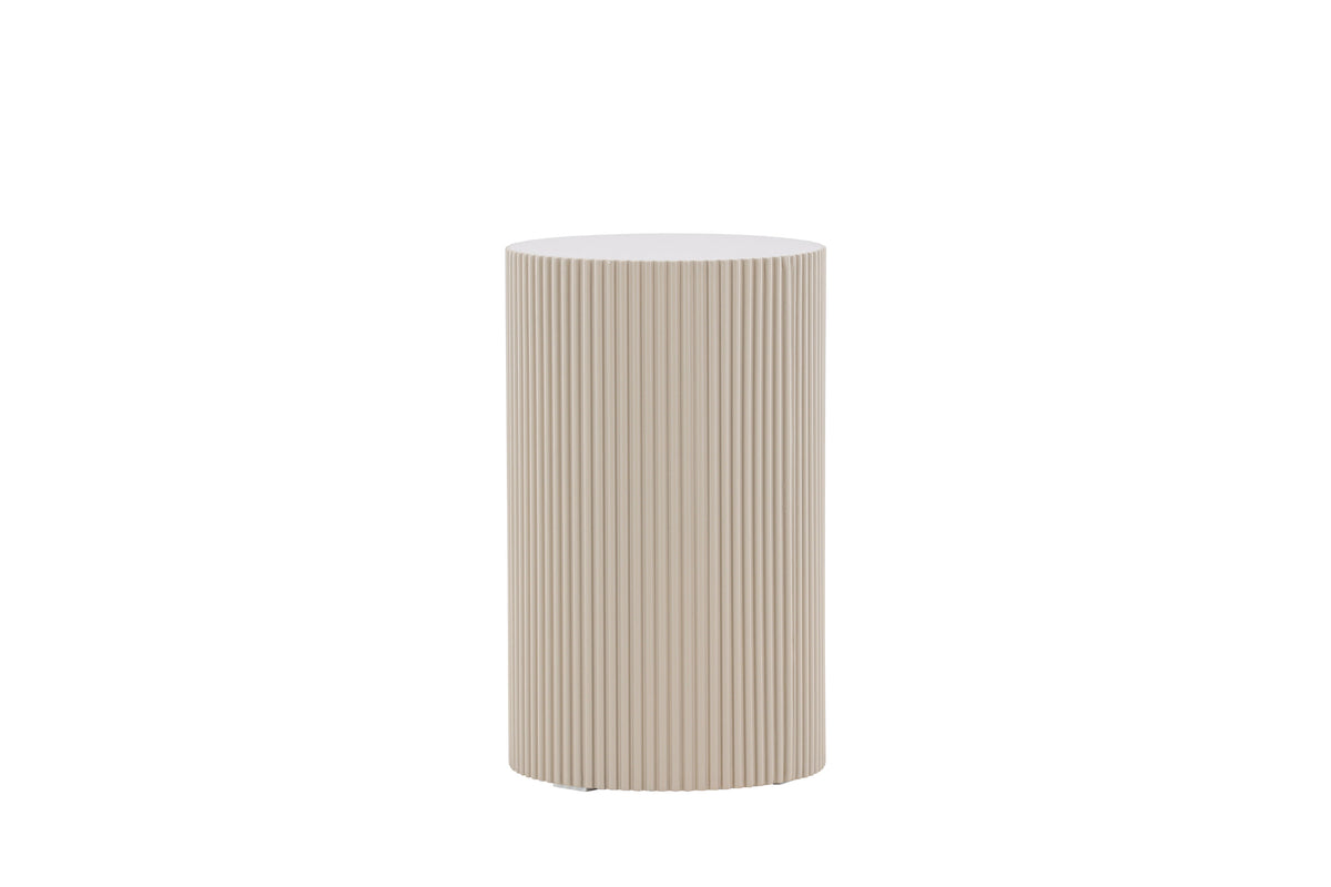 Lenox sidebord - Ø31 cm - beige - billede 1