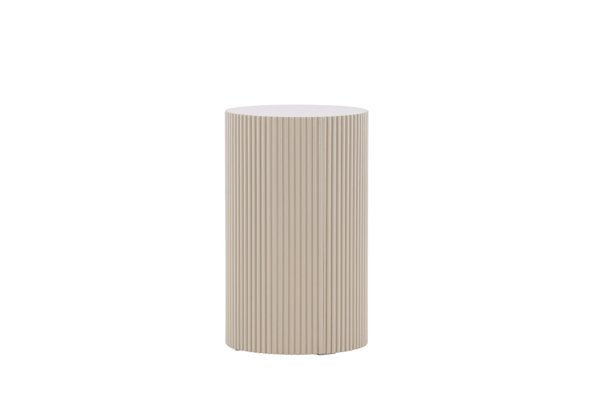 Lenox sidebord - Ø31 cm - beige - billede 2