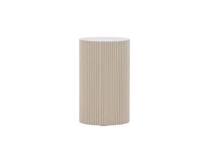 Lenox sidebord - Ø31 cm - beige - billede 3