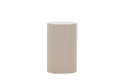Lenox sidebord - Ø31 cm - beige - billede 4