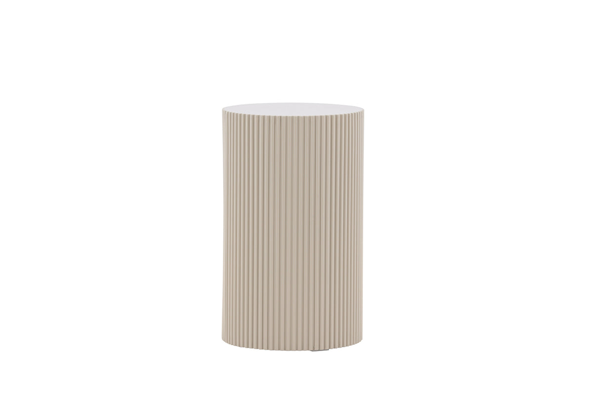 Lenox sidebord - Ø31 cm - beige - billede 5