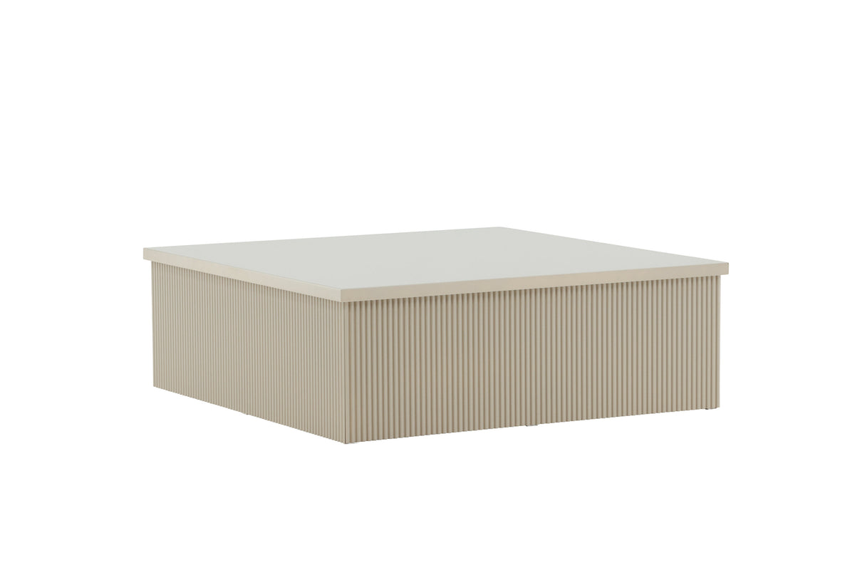 Lenox sofabord - 90 × 90 cm - beige - billede 12