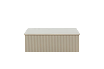Lenox sofabord - 90 × 90 cm - beige - billede 1