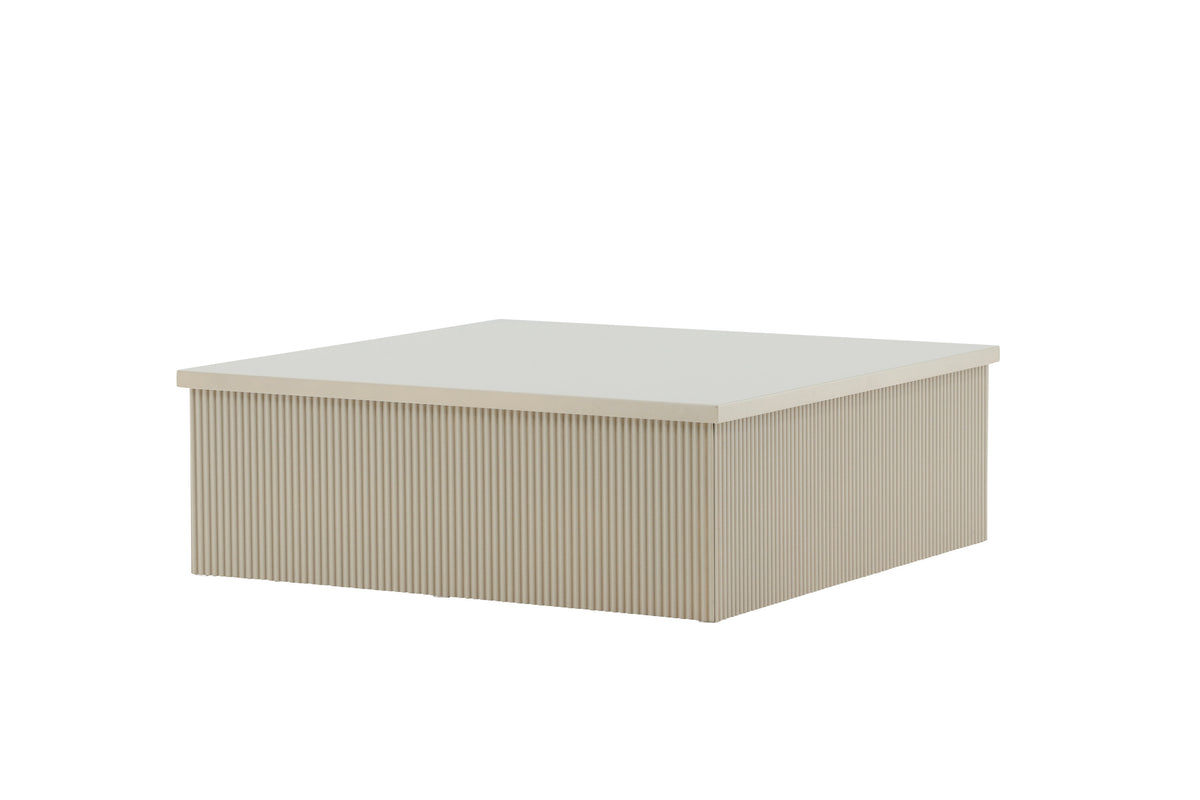 Lenox sofabord - 90 × 90 cm - beige - billede 2