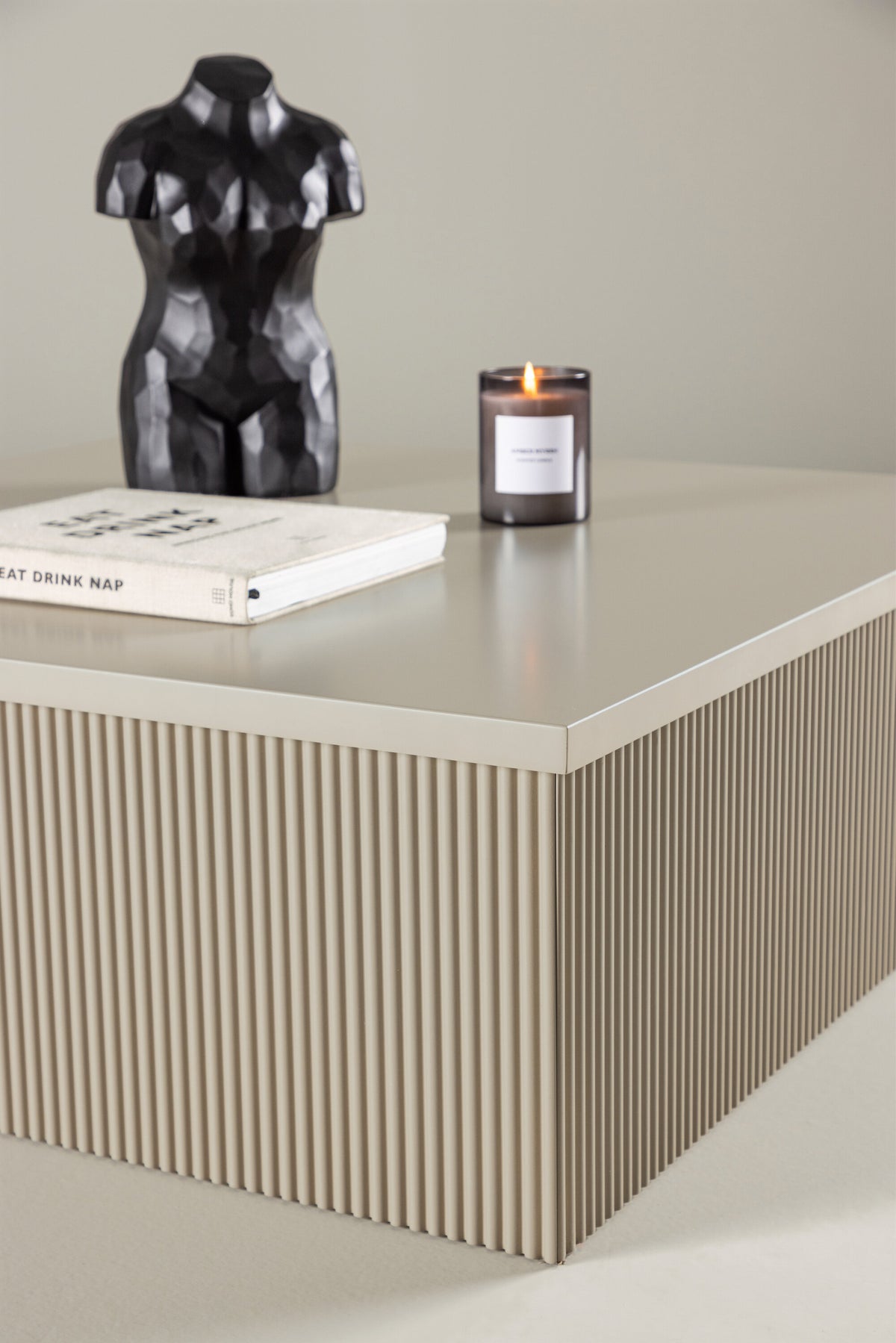Lenox sofabord - 90 × 90 cm - beige - billede 18