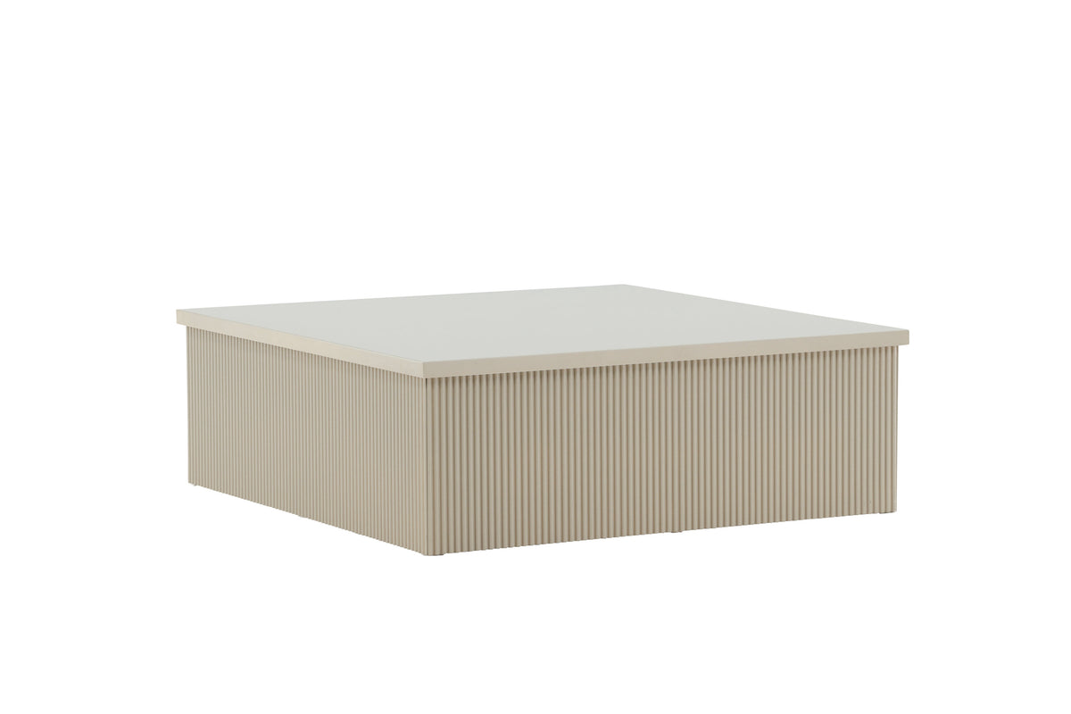 Lenox sofabord - 90 × 90 cm - beige - billede 3