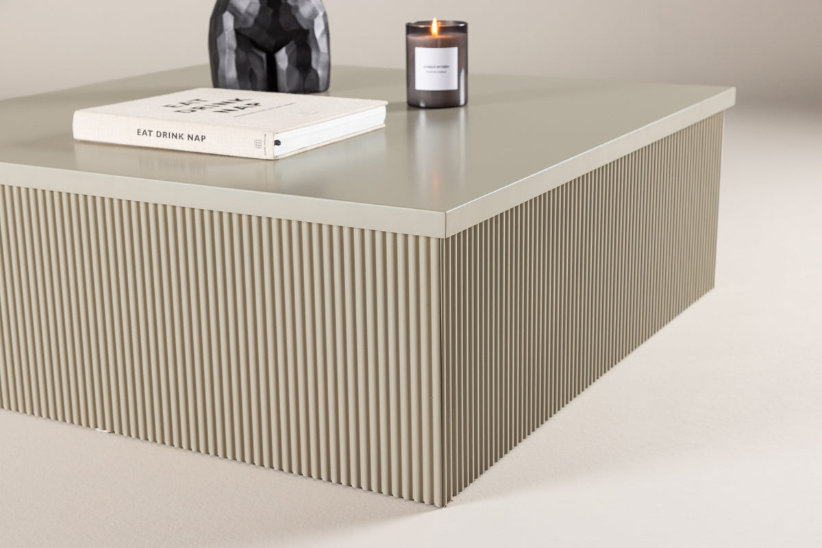 Lenox sofabord - 90 × 90 cm - beige - billede 14