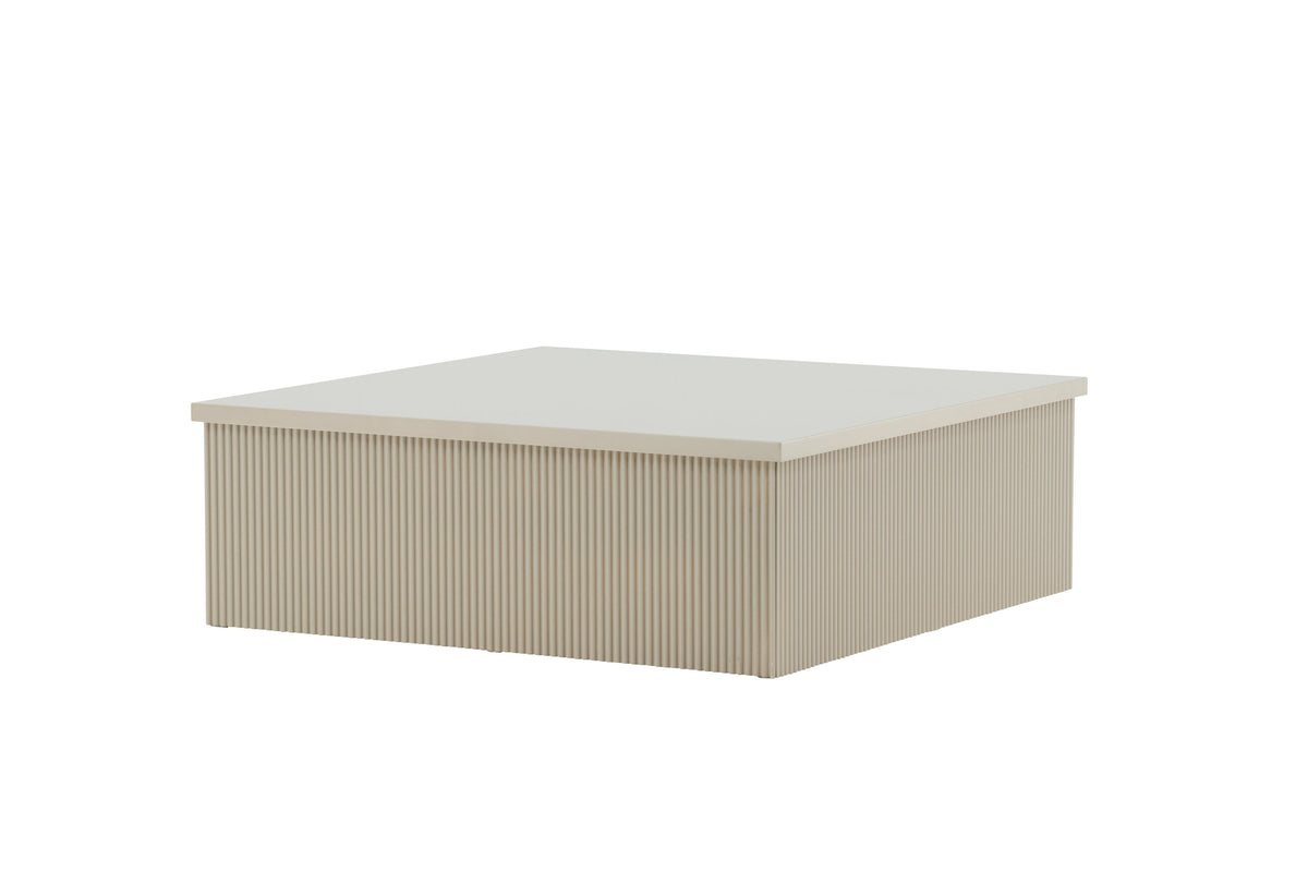 Lenox sofabord - 90 × 90 cm - beige - billede 5