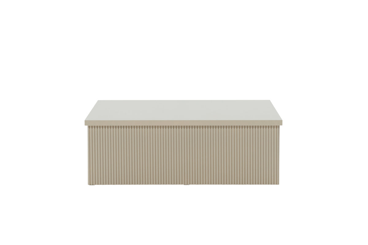 Lenox sofabord - 90 × 90 cm - beige - billede 7