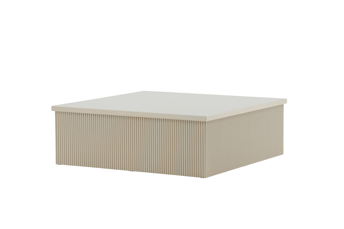 Lenox sofabord - 90 × 90 cm - beige - billede 8