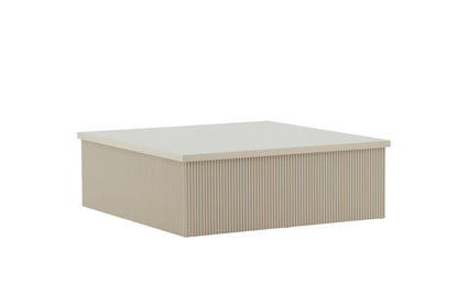 Lenox sofabord - 90 × 90 cm - beige - billede 9