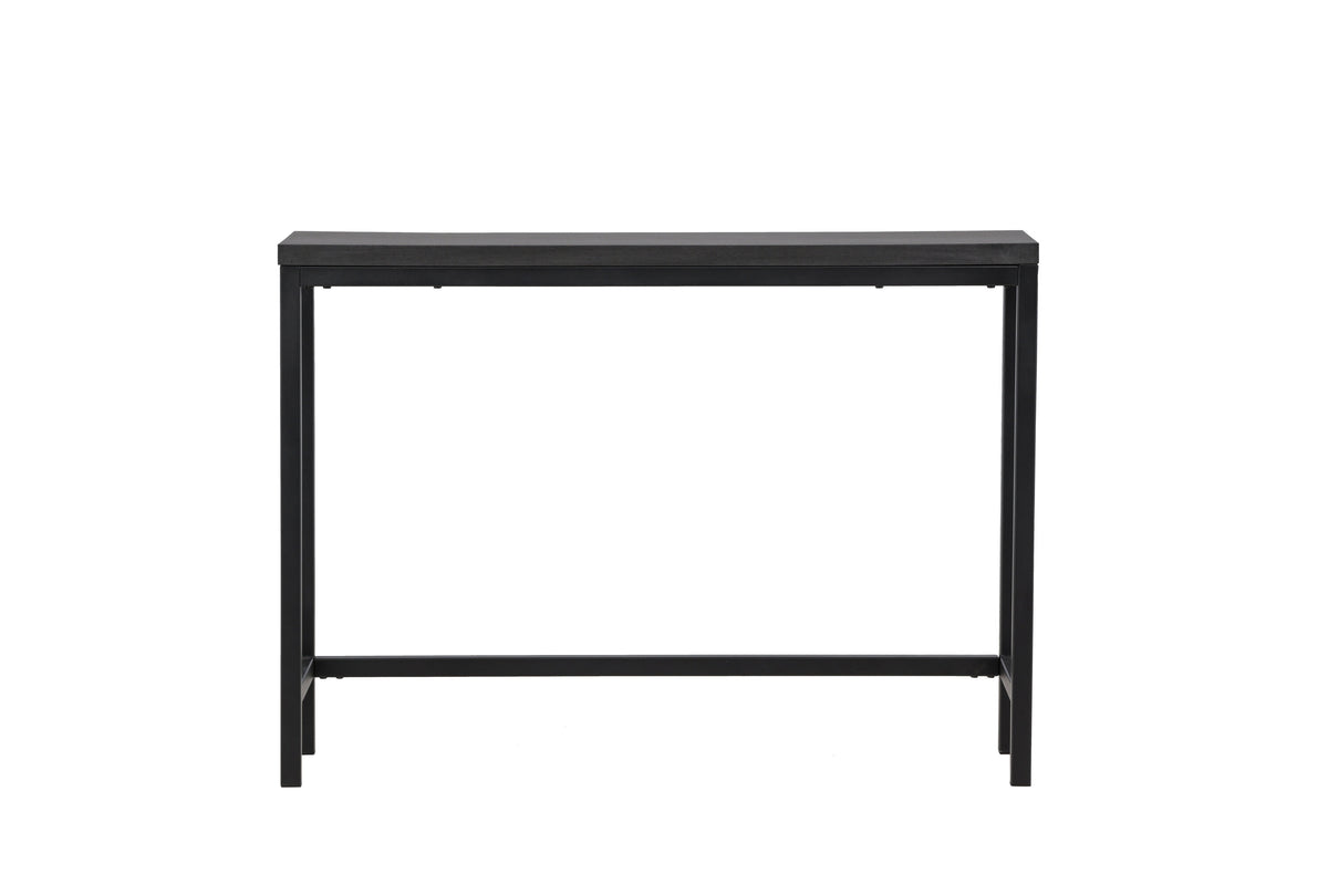 Rise sidebord - 110 × 30 cm - sort - billede 1
