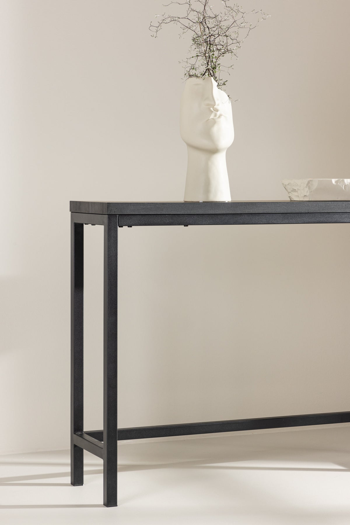 Rise sidebord - 110 × 30 cm - sort - billede 17