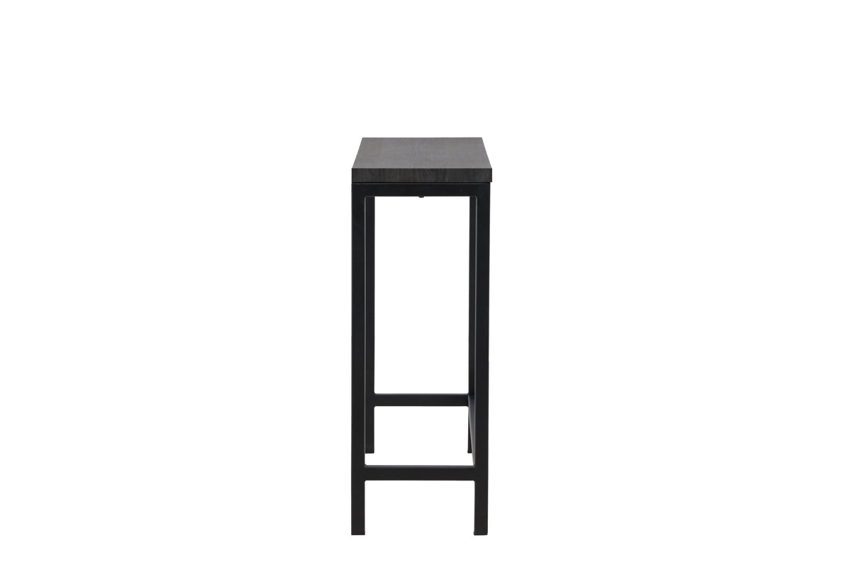 Rise sidebord - 110 × 30 cm - sort - billede 4