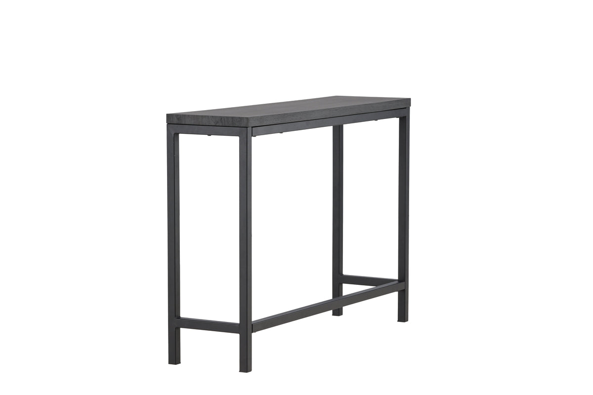 Rise sidebord - 110 × 30 cm - sort - billede 5