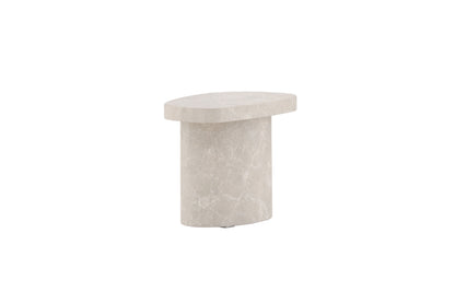 Båstad sidebord - 50 × 30 cm - lysegrå - billede 11