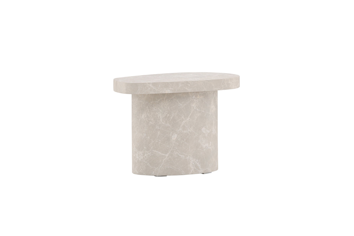 Båstad sidebord - 50 × 30 cm - lysegrå - billede 12