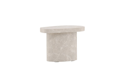 Båstad sidebord - 50 × 30 cm - lysegrå - billede 12