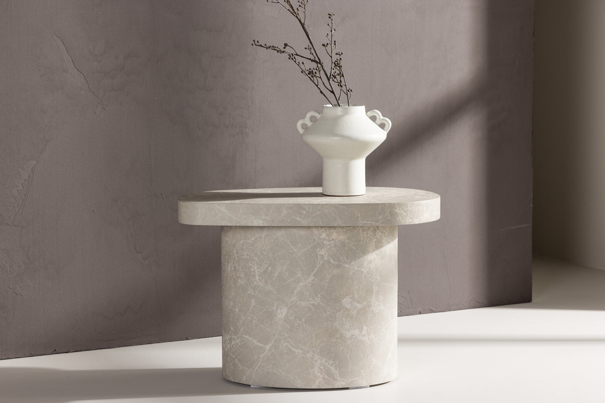 Båstad sidebord - 50 × 30 cm - lysegrå - billede 13