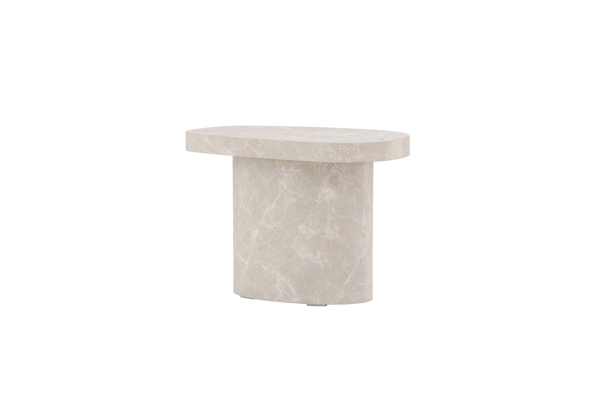 Båstad sidebord - 50 × 30 cm - lysegrå - billede 2