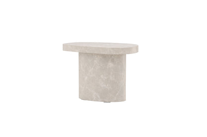 Båstad sidebord - 50 × 30 cm - lysegrå - billede 2