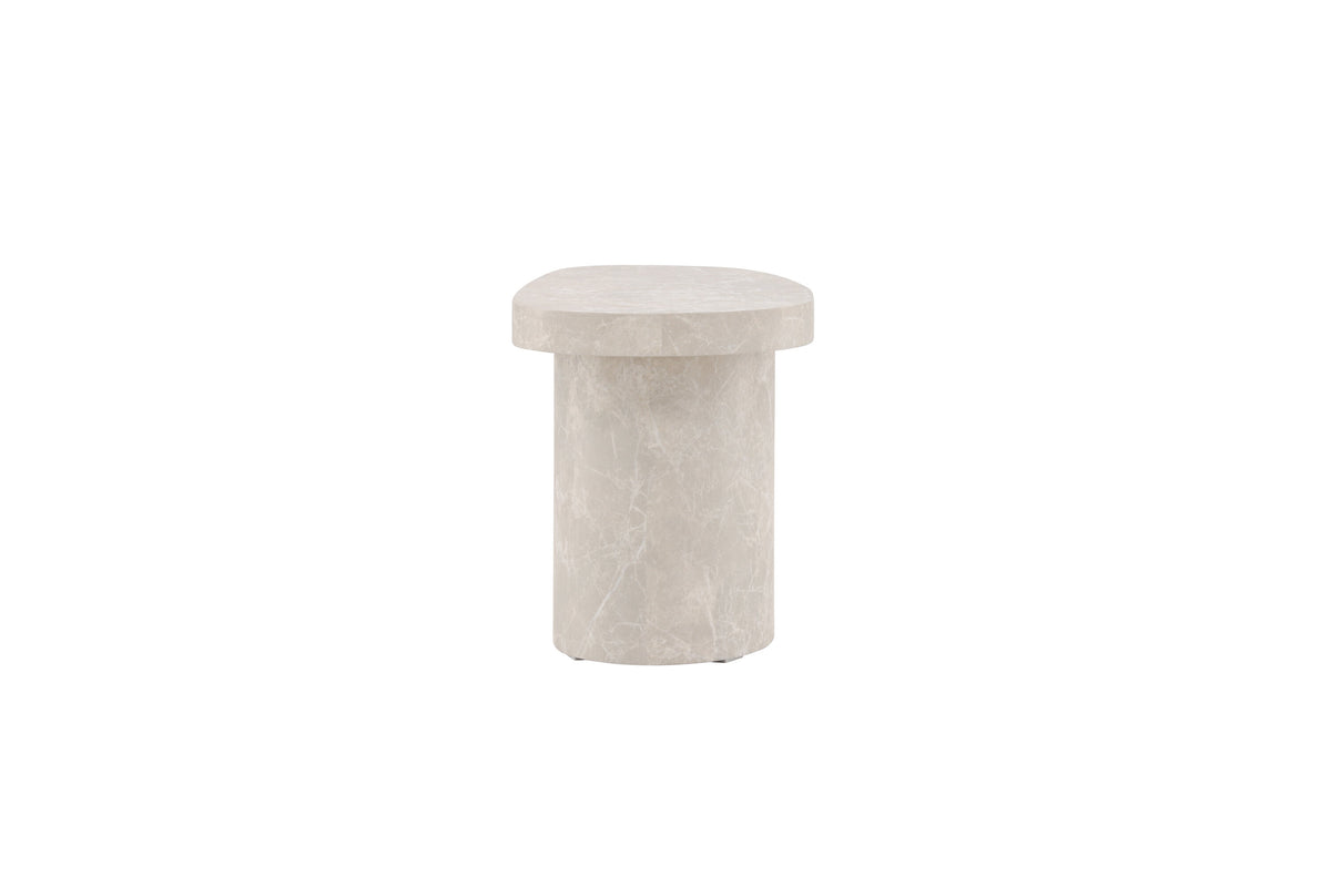 Båstad sidebord - 50 × 30 cm - lysegrå - billede 4