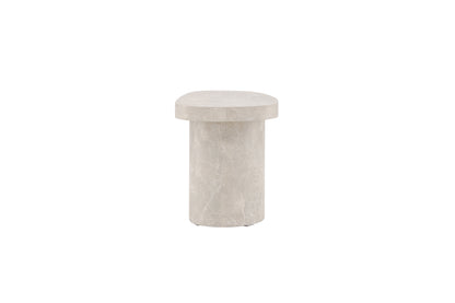 Båstad sidebord - 50 × 30 cm - lysegrå - billede 4