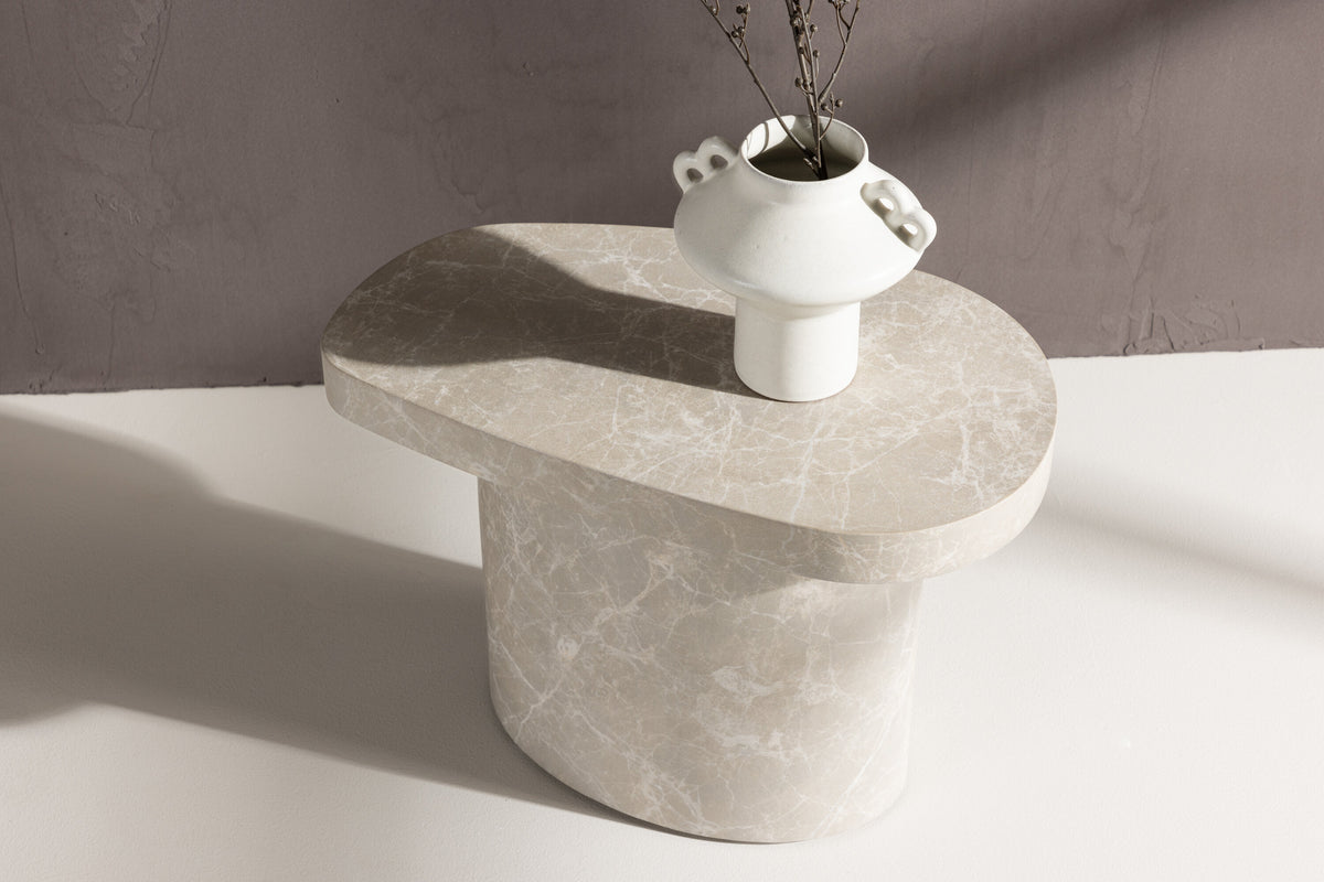 Båstad sidebord - 50 × 30 cm - lysegrå - billede 15