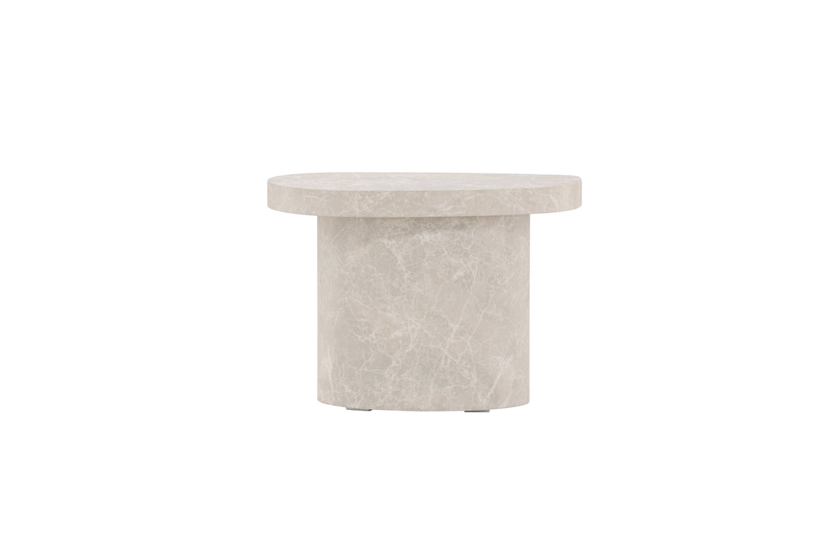 Båstad sidebord - 50 × 30 cm - lysegrå - billede 7