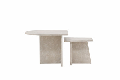 Sala Sofaborde bord 1: 60 x 60 cm bord 2: 40 x 40 cm Beige