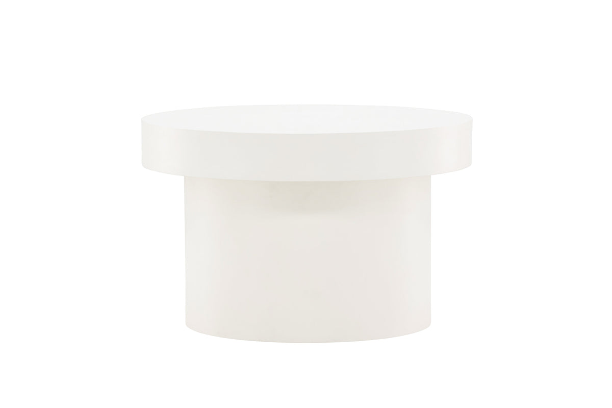 Malung sofabord - Ø80 cm - hvid - billede 12