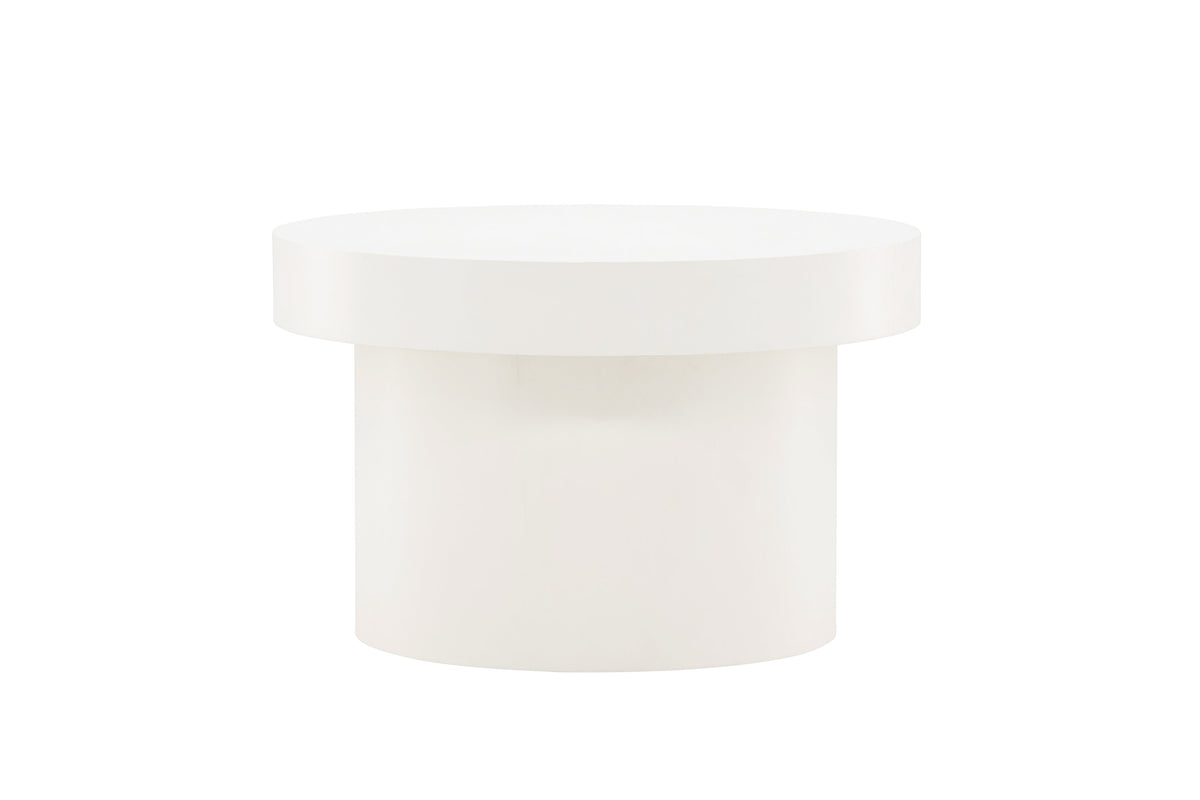 Malung sofabord - Ø80 cm - hvid - billede 4