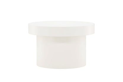 Malung sofabord - Ø80 cm - hvid - billede 6