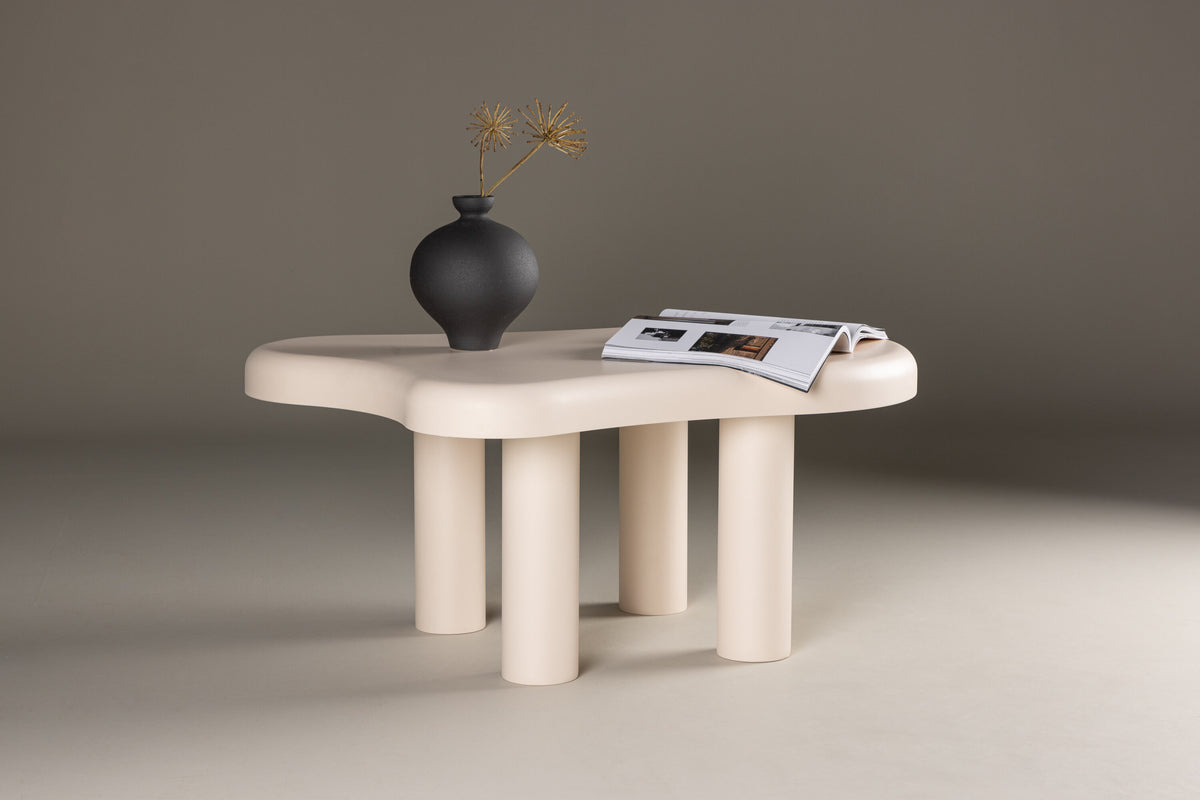 Strömstad sofabord - 100 × 71 cm - hvid - billede 13