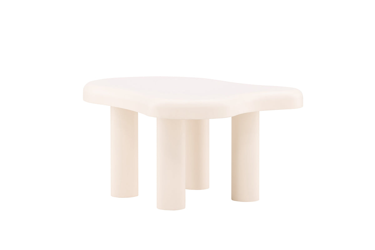 Strömstad sofabord - 100 × 71 cm - hvid - billede 3